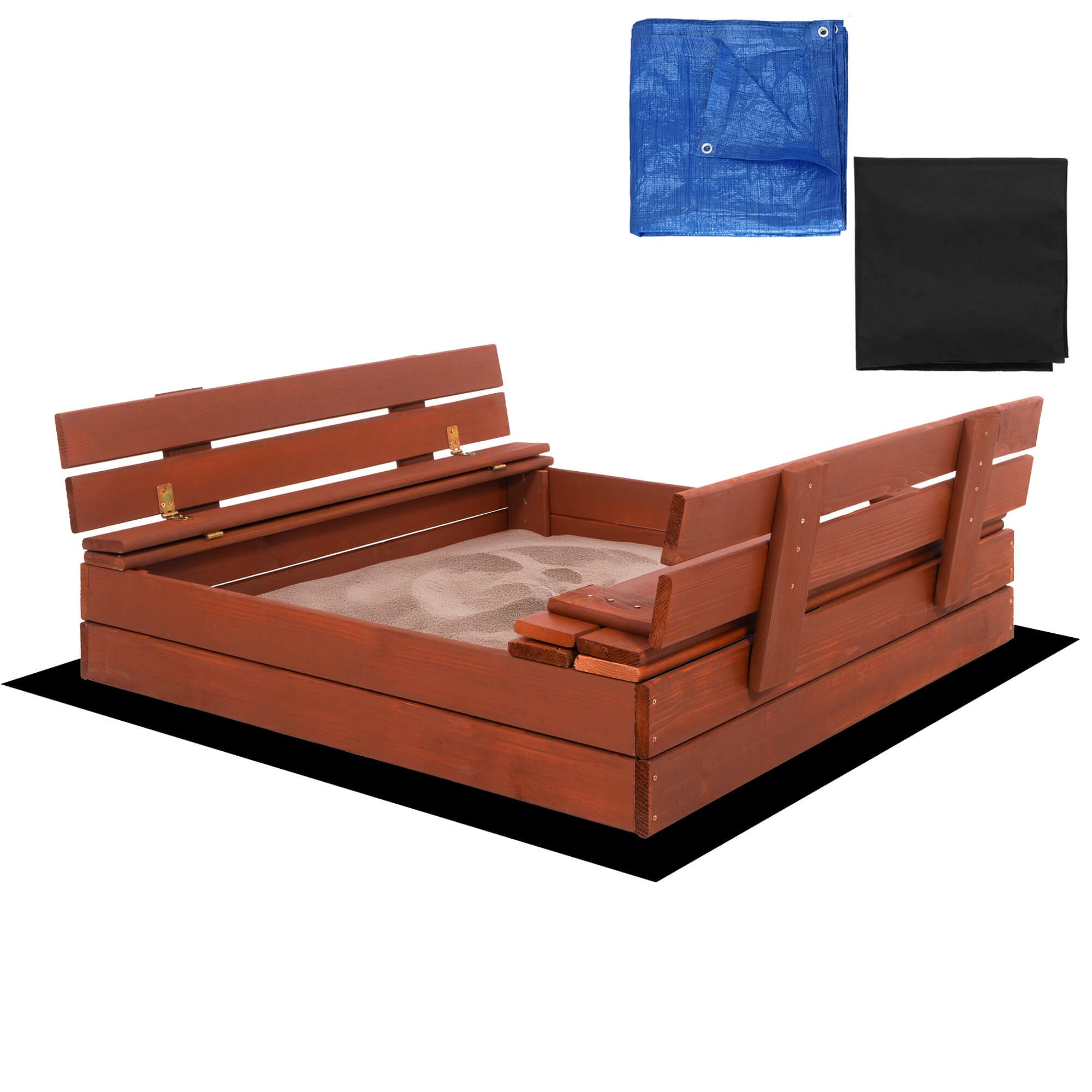 ar geotekstilu un plēvi ar geotekstilu un plēvi